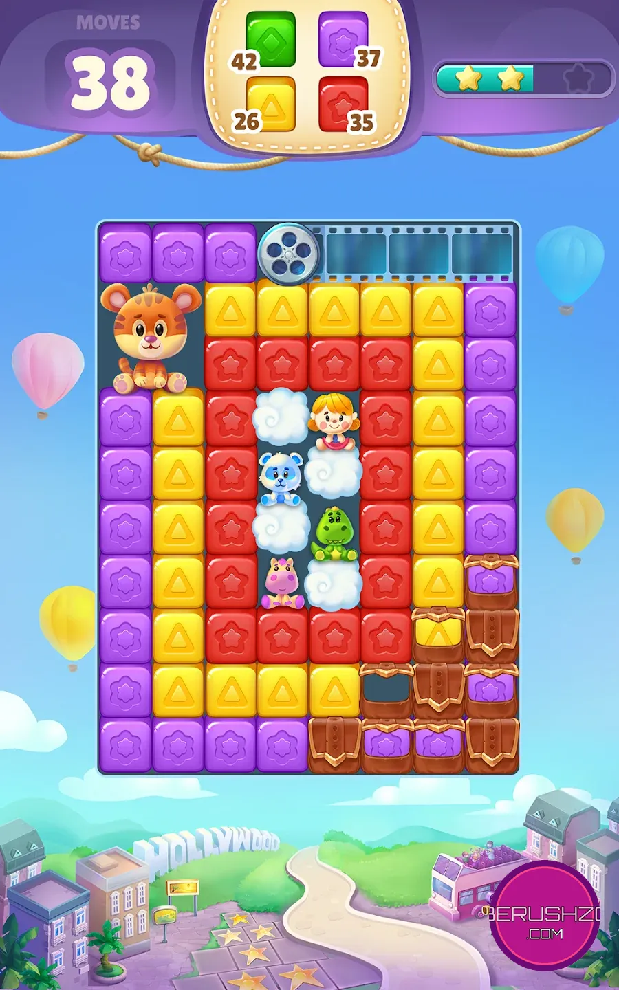 Cube Rush Adventure gameplay screen 1